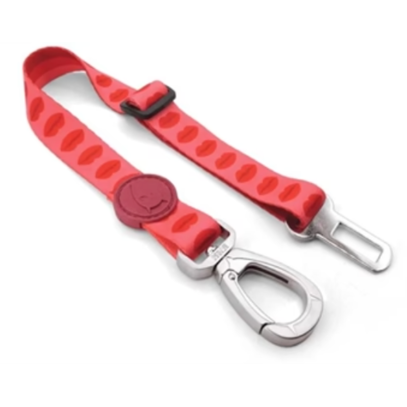 Morso Hundesicherheitsgurt Aus Recyceltem Lipstick Pink